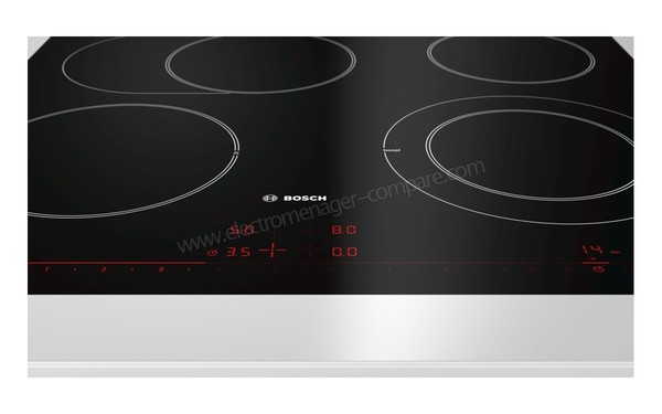 BOSCH PKN601DP1D - Vue des commandes