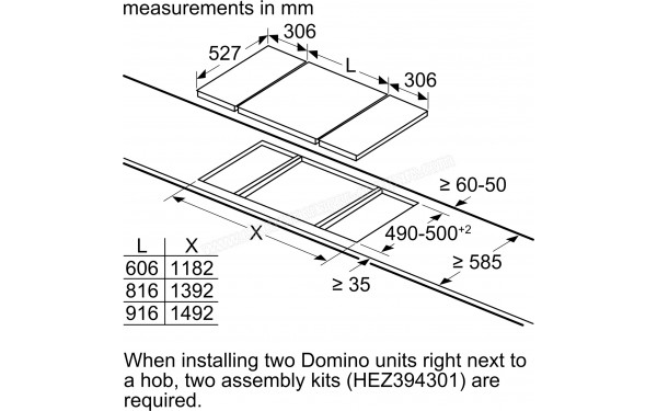 BOSCH PRB3A6B70 - Dimensions