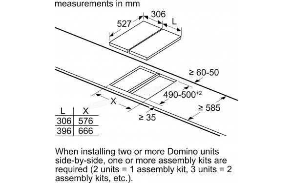 BOSCH PRB3A6B70 - Dimensions