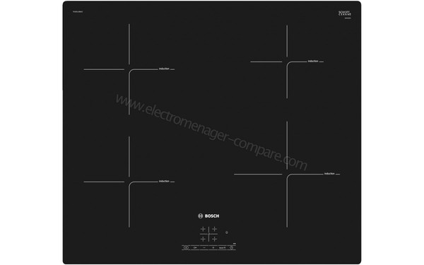BOSCH PUE611BB2E - Vue du dessus