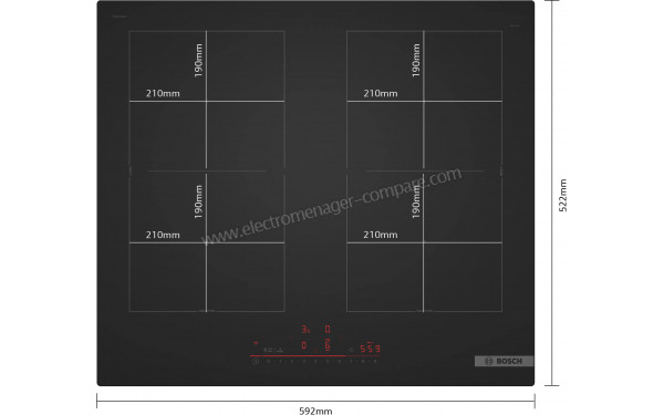 BOSCH PVQ61CHB1E - Dimensions