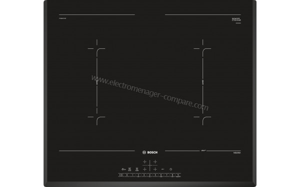 BOSCH PVQ651FC5E - Vue du dessus