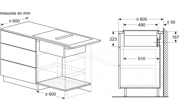 BOSCH PVS63SB16F - Dimensions