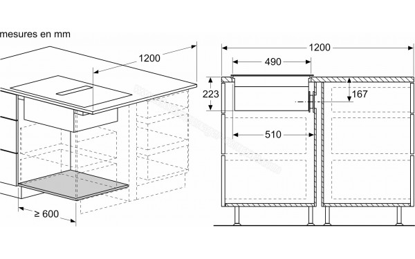 BOSCH PVS63SB16F - Dimensions