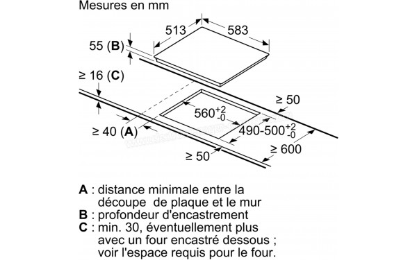 BOSCH PVS645FB5E - Sch&eacute;ma technique
