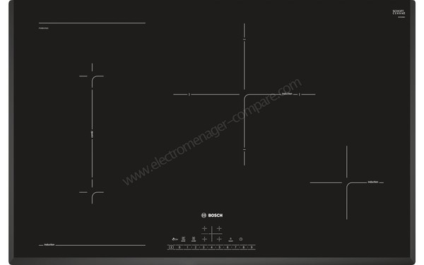 BOSCH PVS851FB1E - Vue du dessus