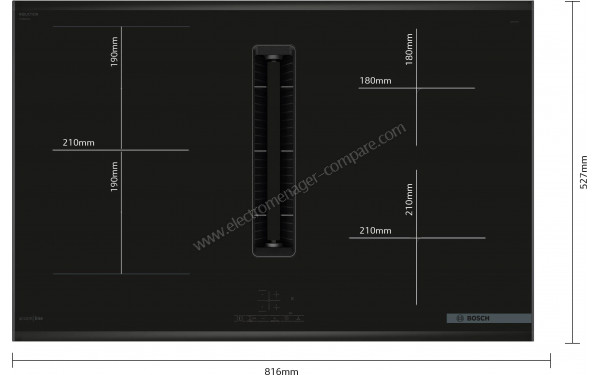 BOSCH PVS895B16E - Dimensions