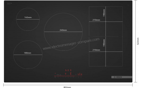 BOSCH PVW81CHB1E - Dimensions