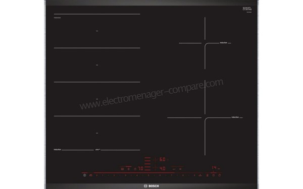 BOSCH PXE631DE3E - Vue du dessus
