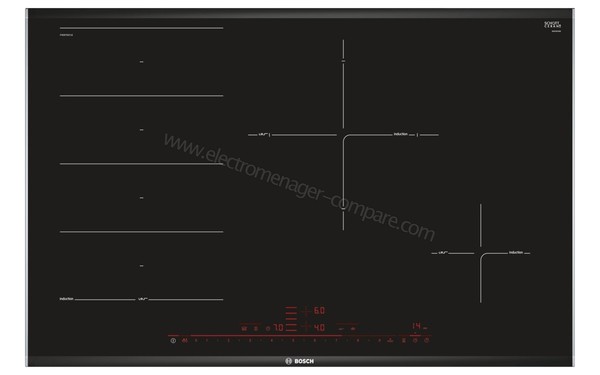 BOSCH PXE875DC1E - Vue du dessus