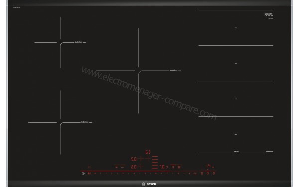 BOSCH PXV875DC1E - Vue du dessus