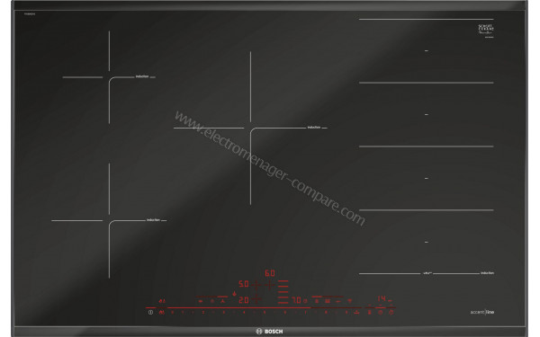 BOSCH PXV890DV5E - Vue du dessus
