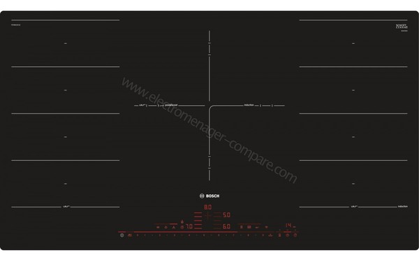 BOSCH PXV901DV1E - Vue du dessus