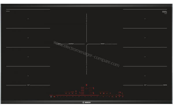BOSCH PXV975DV1E - Vue du dessus