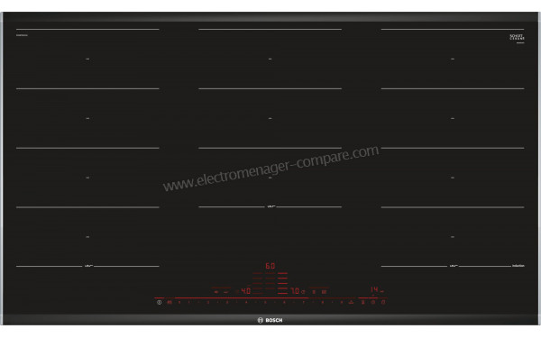 BOSCH PXX975DC1E - Vue du dessus