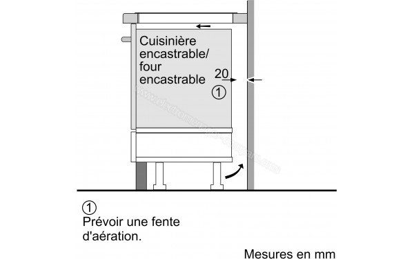 BOSCH PXX975DC1E - Dimensions