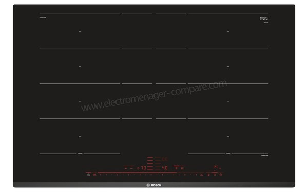 BOSCH PXY831DE3E - Vue du dessus