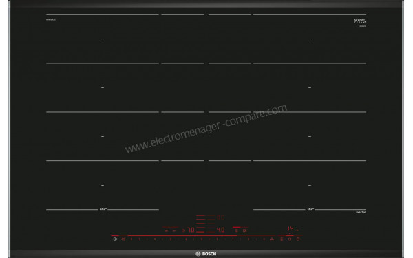 BOSCH PXY875DC1E - Vue du dessus