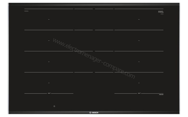 BOSCH PXY875DE2E - Vue du dessus