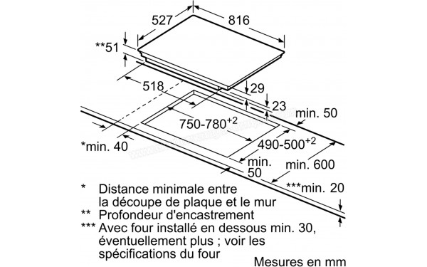 BOSCH PXY875DW4E - Sch&eacute;ma technique