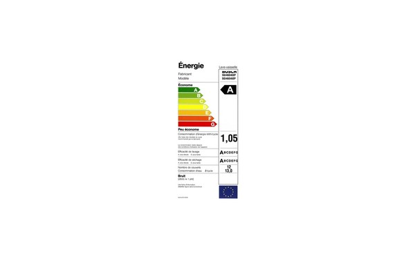 BOSCH SGI46E46EP - &Eacute;tiquette &eacute;nergie