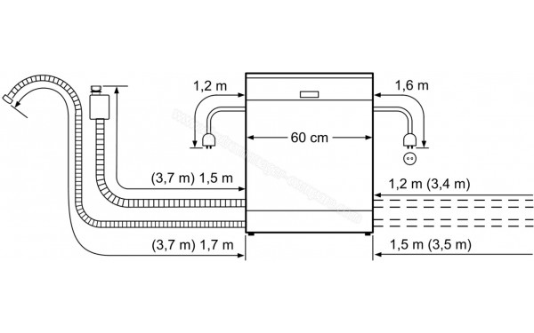 BOSCH SME46CX10E - Sch&eacute;ma technique