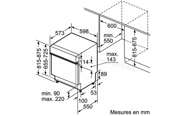 BOSCH SMI46KS00E - Sch&eacute;ma technique