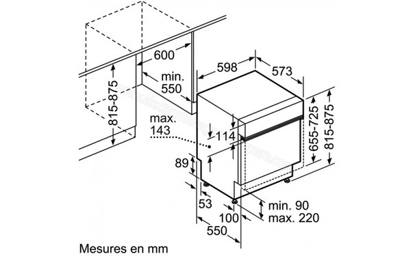 BOSCH SMI46KS09E - Sch&eacute;ma technique