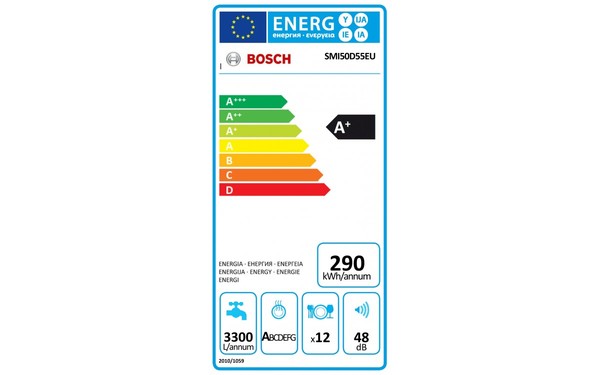BOSCH SMI50D55EU - &Eacute;tiquette &eacute;nergie