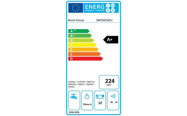 BOSCH SMI50E56EU - &Eacute;tiquette &eacute;nergie