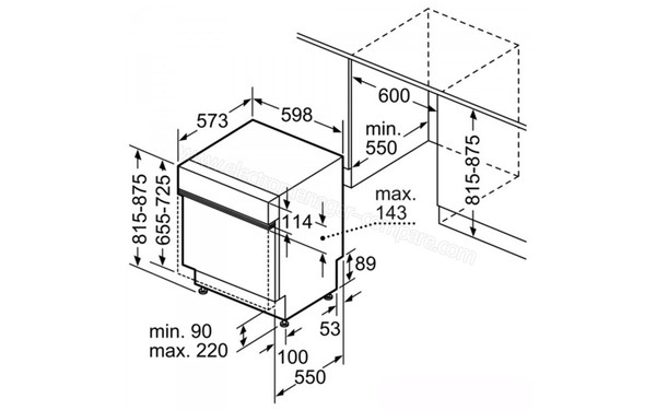BOSCH SMI53L86EU - Sch&eacute;ma technique