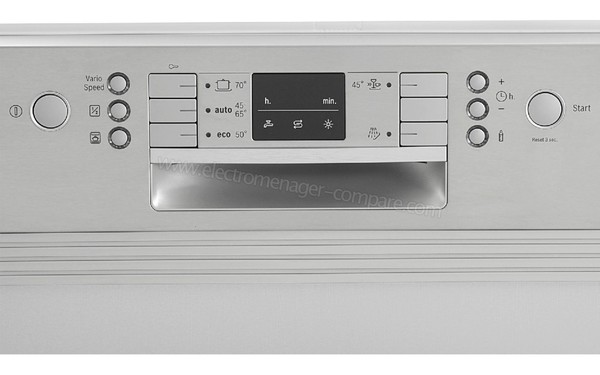 BOSCH SMI53M25EU - Panneau de commande (cr&eacute;dit : Darty)