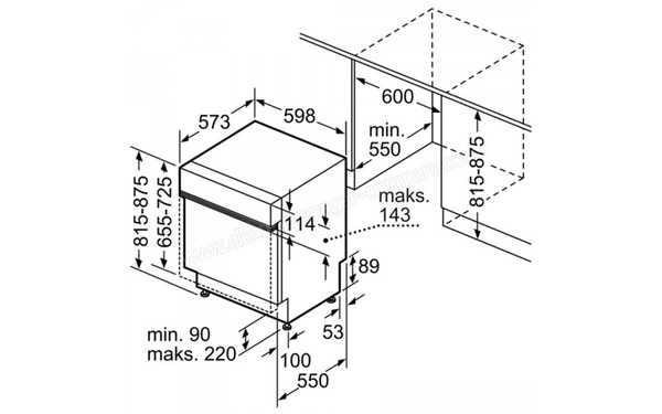 BOSCH SMI53M85EU - Sch&eacute;ma technique