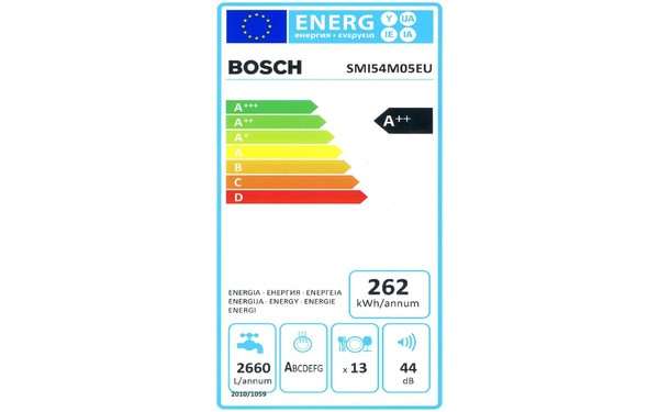 BOSCH SMI54M05EU - &Eacute;tiquette &eacute;nergie
