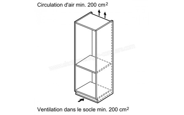 BOSCH SMI63M56EU - Schema d'encastrement 2