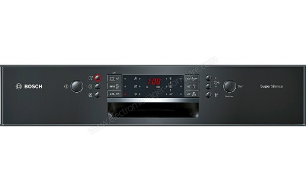 BOSCH SMI69N66EU - Panneau de commandes (cr&eacute;dit : Darty)