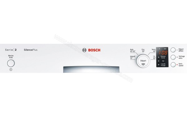 BOSCH SMS25AW00F - Panneau de commandes
