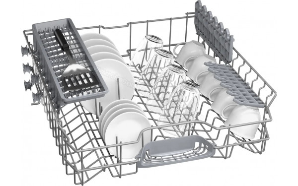 BOSCH SMS2HTI06E - Vue du panier sup&eacute;rieur