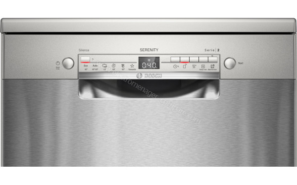 BOSCH SMS2HTI80E - Panneau de commandes