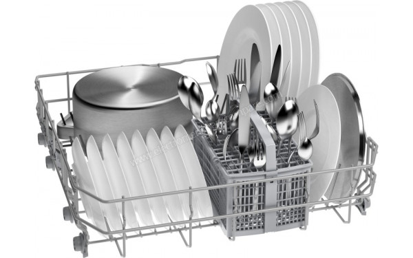 BOSCH SMS2HTW03F - Vue du panier inf&eacute;rieur