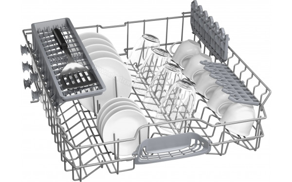 BOSCH SMS2HTW06E - Vue du panier sup&eacute;rieur