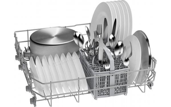 BOSCH SMS2HTW19E - Vue du panier inf&eacute;rieur