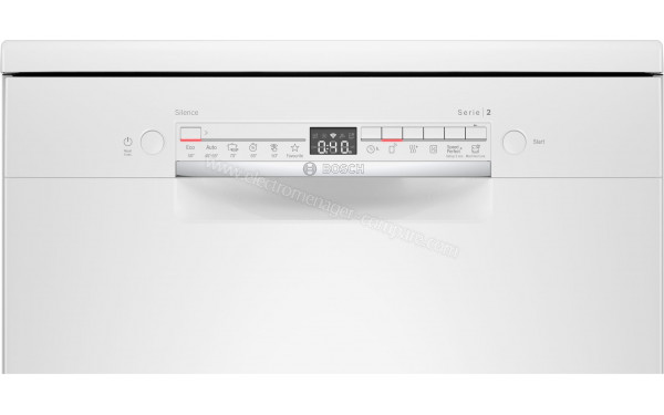 BOSCH SMS2HTW60E - Panneau de commandes