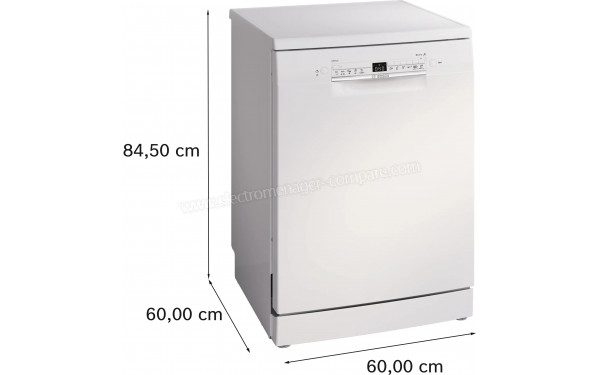 BOSCH SMS2HVW03F - Dimensions