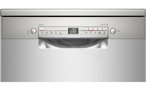 BOSCH SMS2ITI45E - Panneau de commandes