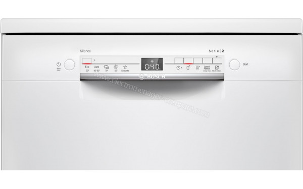 BOSCH SMS2ITW45E - Panneau de commandes