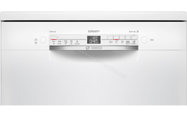 BOSCH SMS2ITW46E - Panneau de commandes