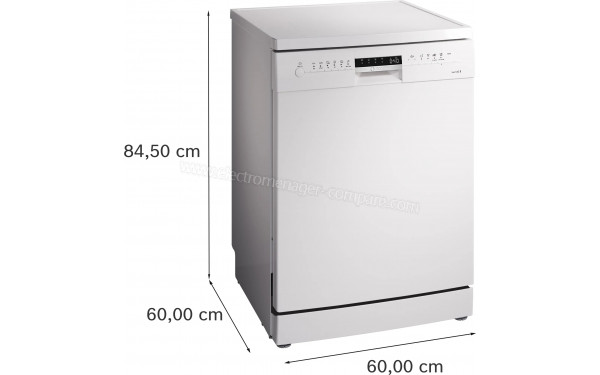 BOSCH SMS2ITW67E - Dimensions