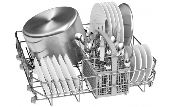 BOSCH SMS46AW00E - Vue du panier inf&eacute;rieur