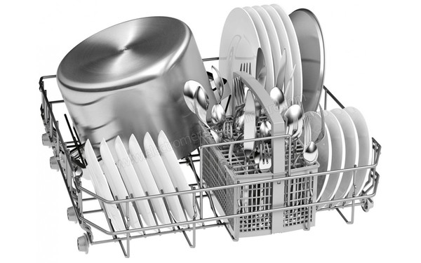BOSCH SMS46CW01E - Vue du panier inf&eacute;rieur